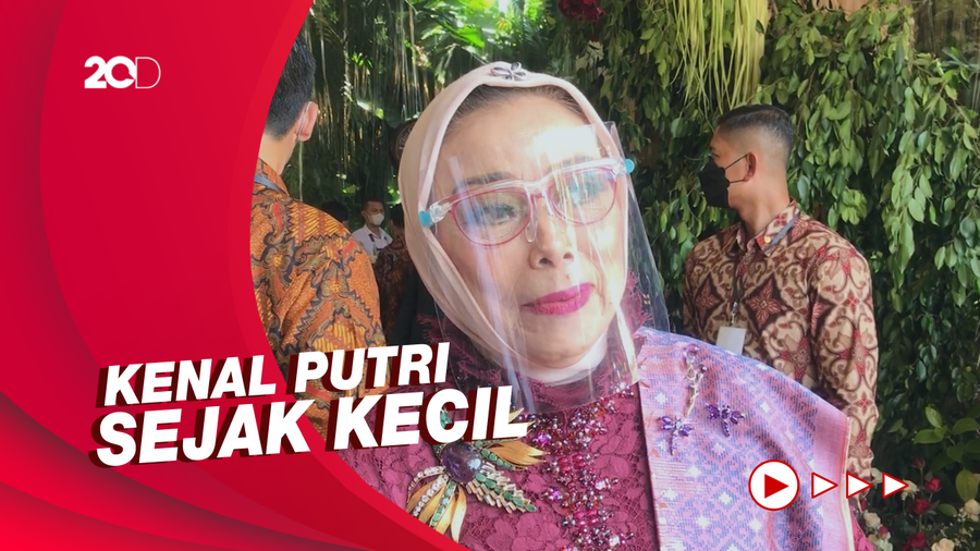 Hadiri Akad Nikah Putri Tanjung, Ibunda Sandiaga Uno Terharu