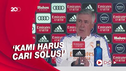 Benzema Absen Lawan Barcelona, Ancelotti Bilang Begini