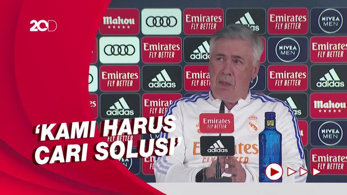Benzema Absen Lawan Barcelona, Ancelotti Bilang Begini