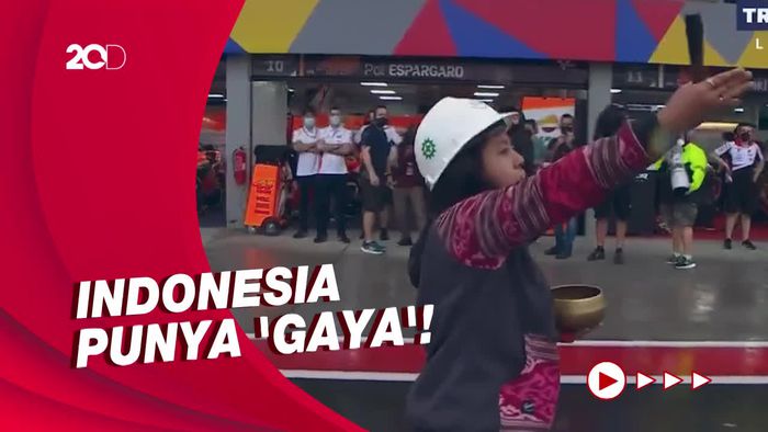 Aksi Pawang Hujan MotoGP Mandalika Jadi Sorotan Dunia
