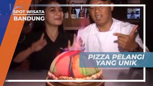 Menikmati Gurih Lezat Rainbow Volcano Pizza di Bandung
