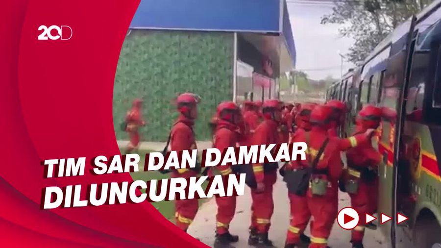 China Eastern Airlines Jatuh, Tim SAR-Damkar Mulai Evakuasi