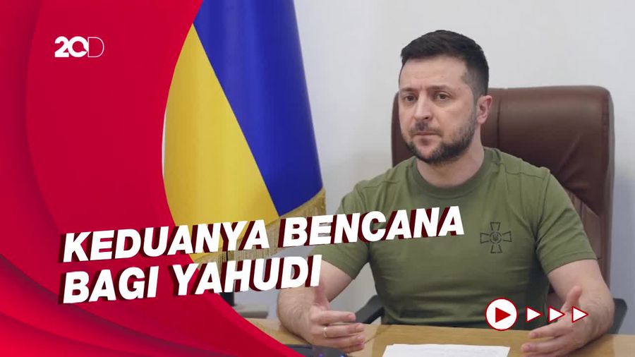 Zelensky Bandingkan Serangan ke Ukraina dengan Awal Terbentuknya Nazi