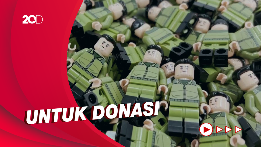 Lego Berwujud Presiden Ukraina Volodymyr Zelensky Ini Dijual