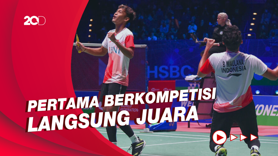 Jokowi Puji Pencapaian Bagas/Fikri di All England 2022