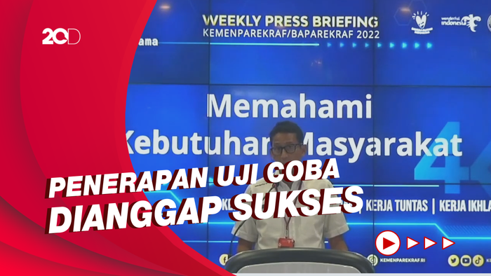 Menparekraf: Kebijakan Tanpa Karantina Diperluas ke Seluruh Indonesia