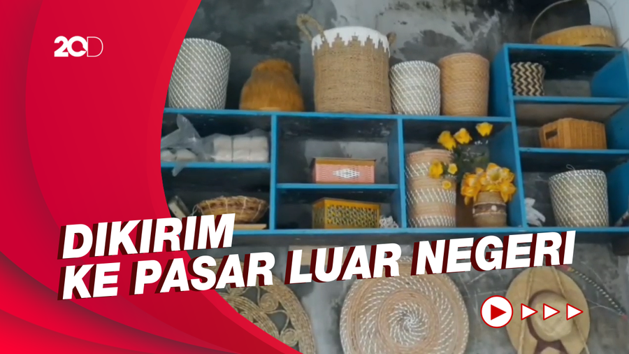 Meraup Cuan dari Kerajinan Tangan Anyaman