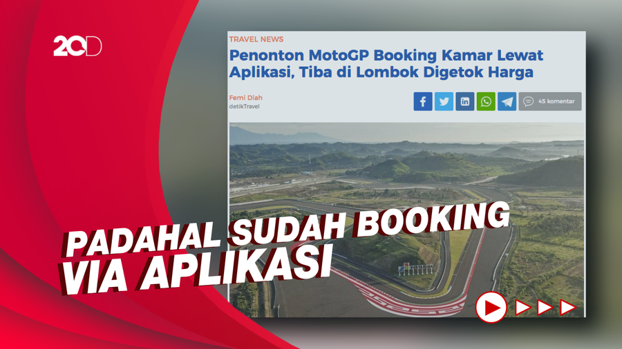 Sikap Sandiaga soal Penonton MotoGP Mandalika Digetok Harga Homestay