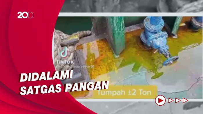 Heboh 2.500 Ton Minyak Goreng Tumpah ke Laut, Polisi Turun Tangan