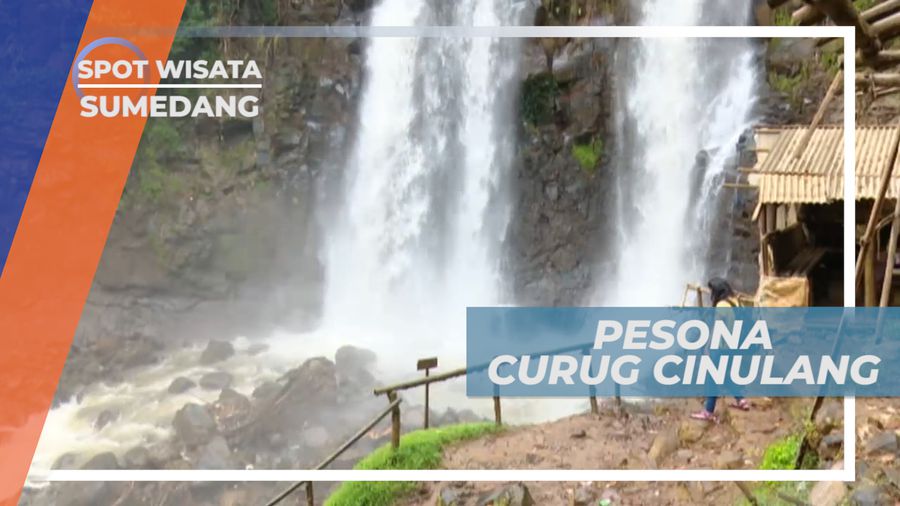 Kemegahan Air Terjun Cinulang Setinggi 50 Meter di Sumedang Jawa Barat