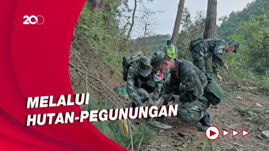Melihat Medan Lokasi Jatuhnya Pesawat China Eastern Airlines