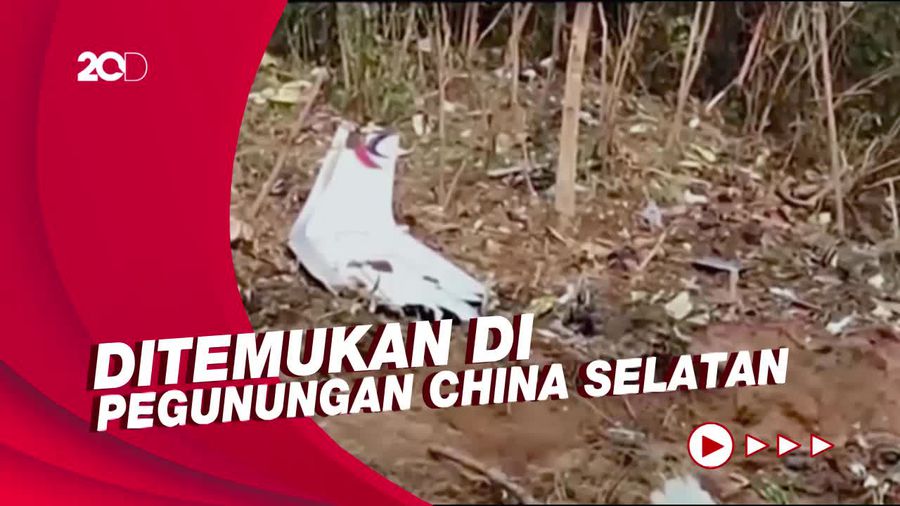Serpihan Pesawat China yang Jatuh Ditemukan, Tak Ada Tanda Selamat