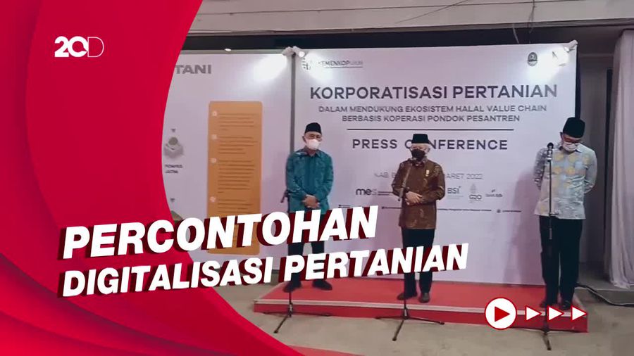Wapres Ingin Pesantren Al-Ittifaq Bandung Jadi Contoh Pertanian Modern