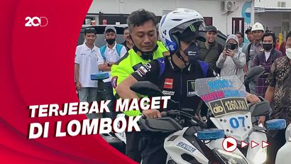 Franco Morbidelli Nekat Pinjam Motor Polisi Demi Kejar Penerbangan