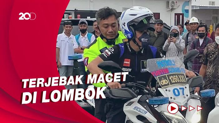 Franco Morbidelli Nekat Pinjam Motor Polisi Demi Kejar Penerbangan
