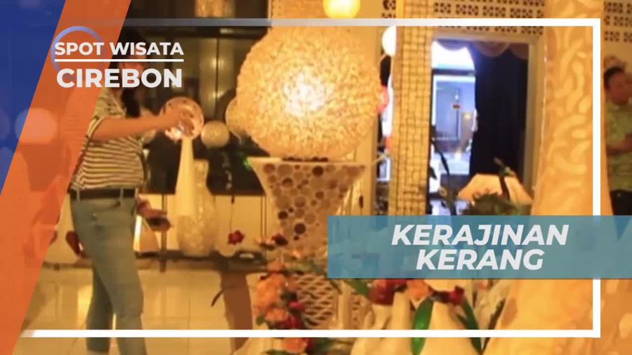 Berkunjung ke Tempat Kerajinan Berbahan Dasar Limbah Kerang, Cirebon