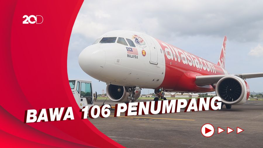 Maskapai AirAsia Berhad Terbang Perdana ke Bali dari Kuala Lumpur