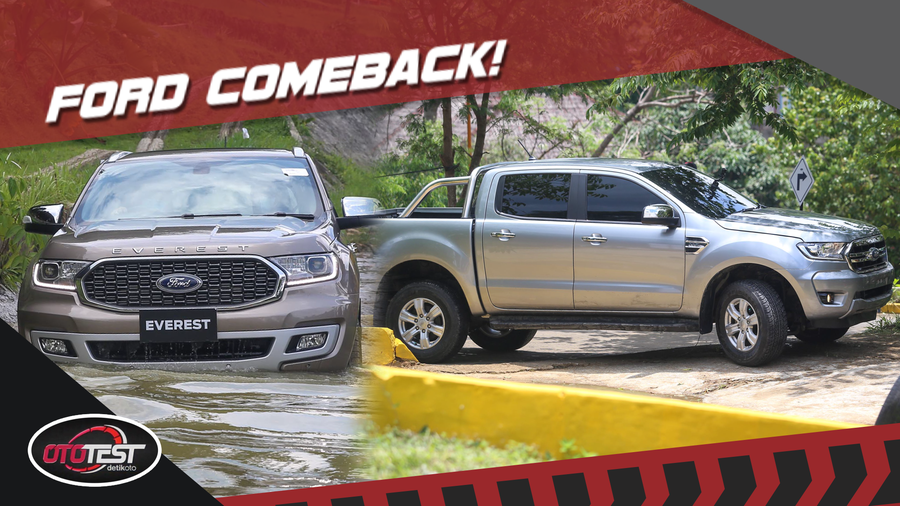 Menguji 2 Mobil Tangguh Baru Ford di Jalur Offroad