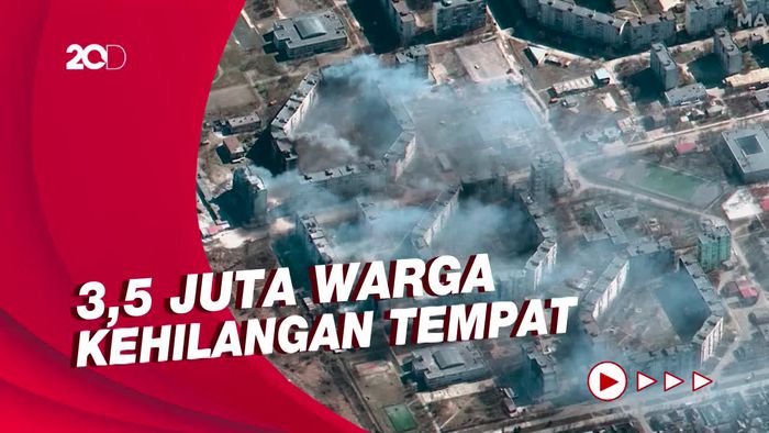 27 Hari Ukraina Diserang Rusia, Warga: Kota Mariupol Hancur 90%