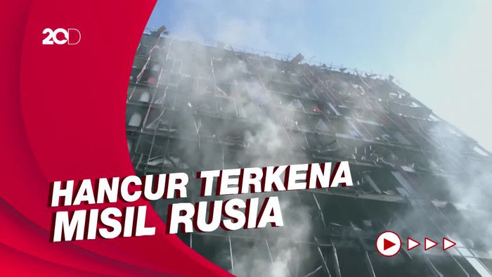 Pemandangan Mengerikan Mal di Kiev, Mayat Bergelimpangan