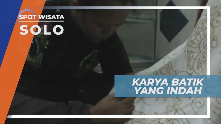 Tak Jadi Halangan Berkarya, Membatik dengan Kaki, Solo