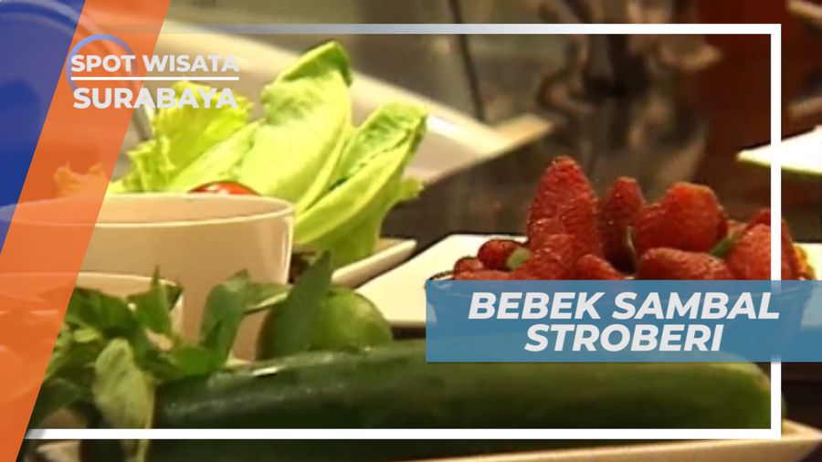 Kelezatan Bebek dengan Sambal Strawberry yang Beda dari Biasanya, Surabaya