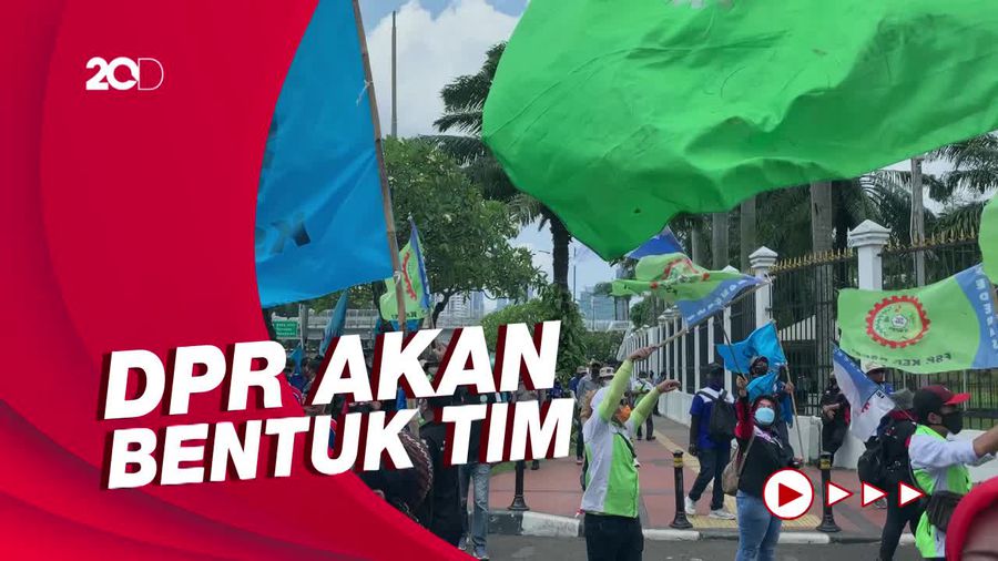Diterima DPR, Massa Buruh Akan Berdialog Bahas Omnibus Law