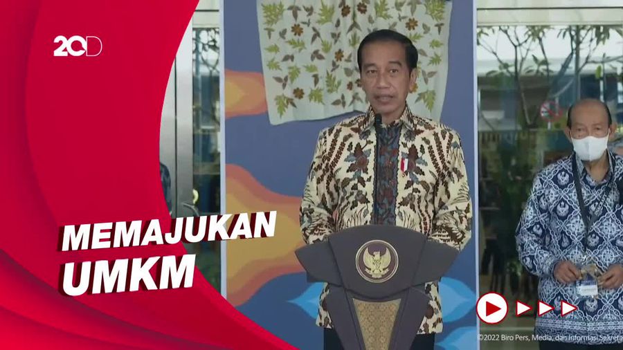 Jokowi Buka INACRAFT 2022: Cintai Produk-produk Dalam Negeri