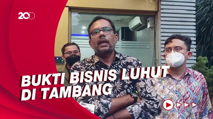 Haris Azhar Serahkan Bukti soal Bisnis Tambang Luhut di Papua ke Penyidik