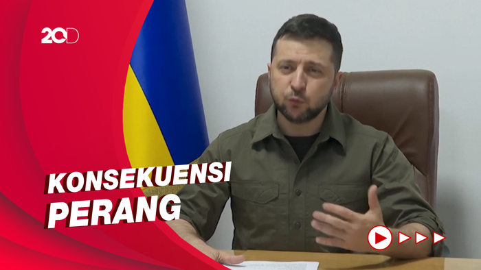 Zelensky Ingatkan Ancaman Krisis Pangan Akibat Perang Rusia-Ukraina