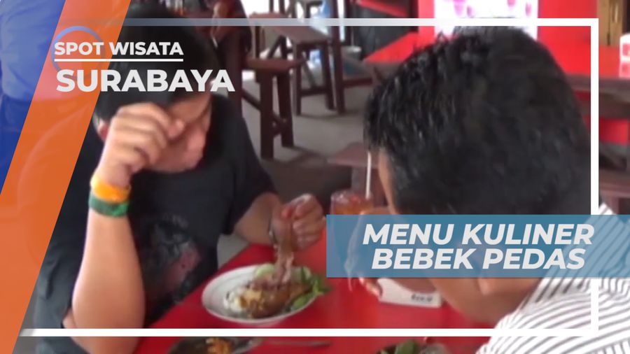 Bebek Pedas Sambel Gila, Kuliner Khas Kota Pahlawan Bercita Rasa Super Duper Pedas, Surabaya