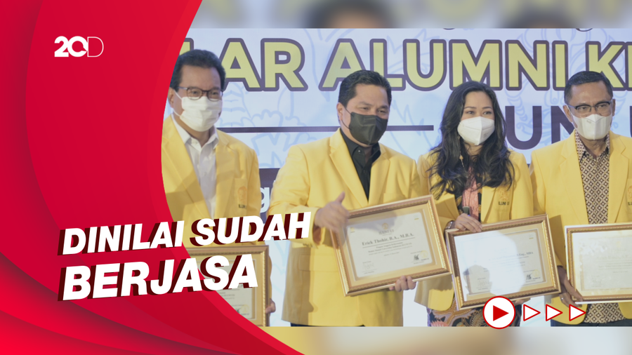 Erick Thohir hingga Wiku Dapat Gelar Kehormatan dari ILUNI UI