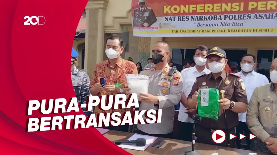 Jebak Jaringan Narkoba di Sumut, Polisi Sita 1 Kg Sabu