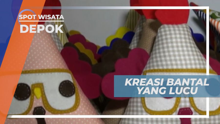 Unik, Lucu dan Menarik Bantal Berbentuk Karakter Hewan Bak di Negeri Dongeng, Depok