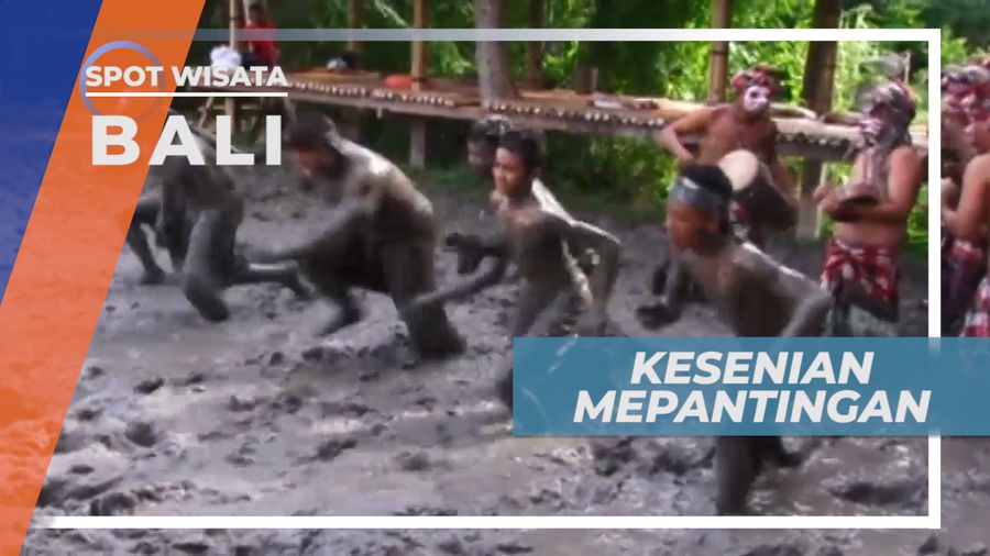 Kesenian Mepantingan Bali, Tradisi Beladiri di Area Sawah Berlumpur
