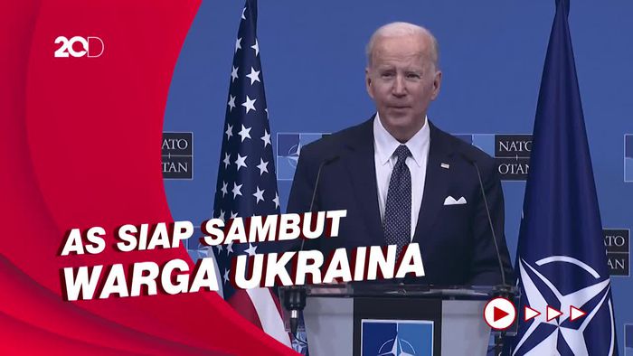 Joe Biden Janji Beri 1 Miliar Dolar Untuk Bantuan Kemanusiaan Ukraina