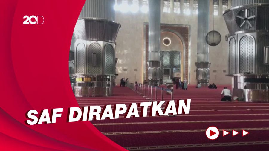 Masjid Istiqlal Siap Gelar Salat Tarawih Berjamaah