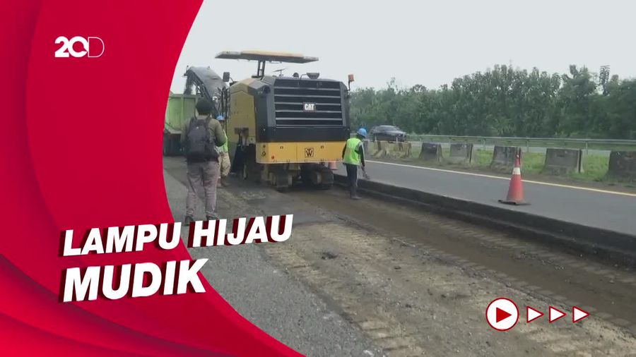 Perbaikan Jalan Tol Cipali Jelang Mudik Lebaran