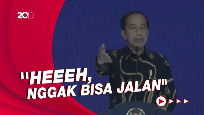 Momen Jokowi Bicara Reshuffle saat Beri Pengarahan