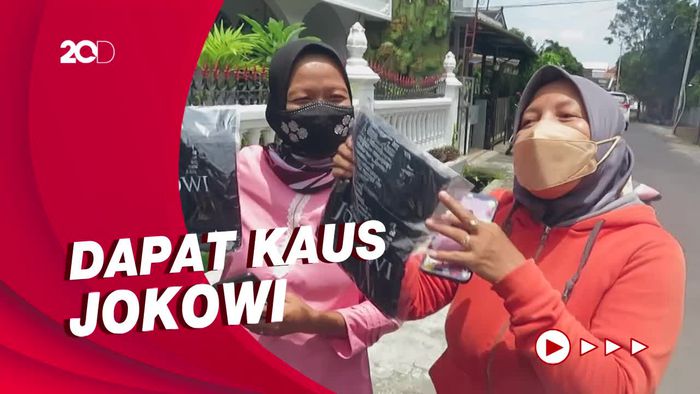 Demi Ketemu Jokowi, Wanita Ini Sampai Rela Dagangannya Ditinggal