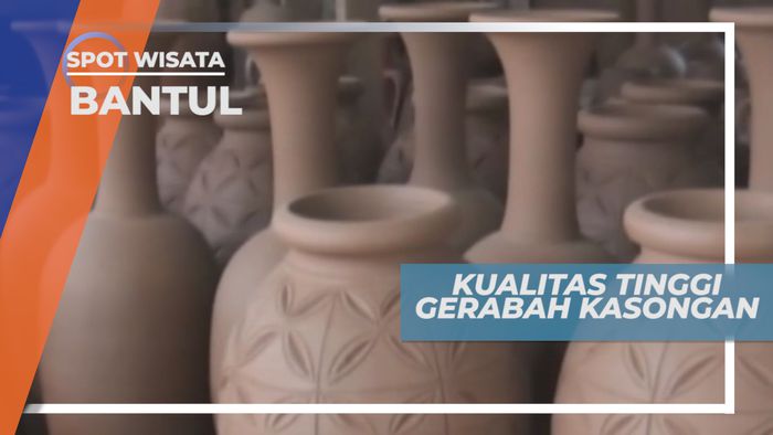 Gerabah Kasongan, Produk Lokal Kualitas Internasional, Bantul