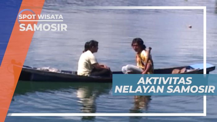 Aktivitas Sehari-hari Nelayan Danau Toba, Samosir