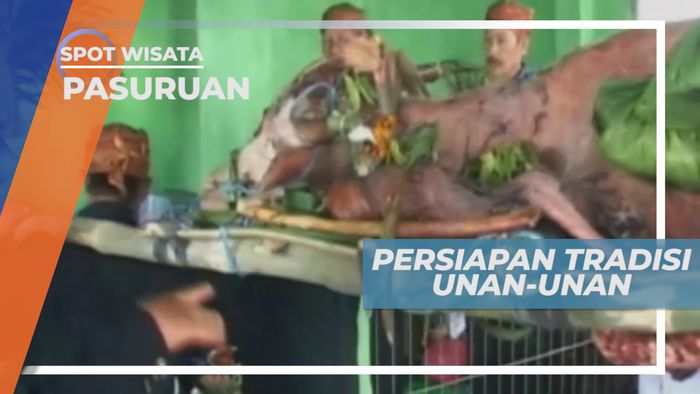 Berbagai Sesaji Menyambut Tradisi Unan-unan, Pasuruan