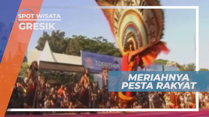 Ramai Riuh dan Meriahnya Pesta Rakyat Ala Masyarakat Kota Bandeng, Gresik