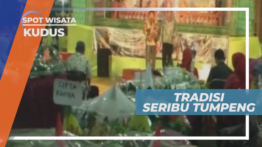 Rela Berdesakan Berharap Berkah di Tradisi Seribu Tumpeng, Kudus