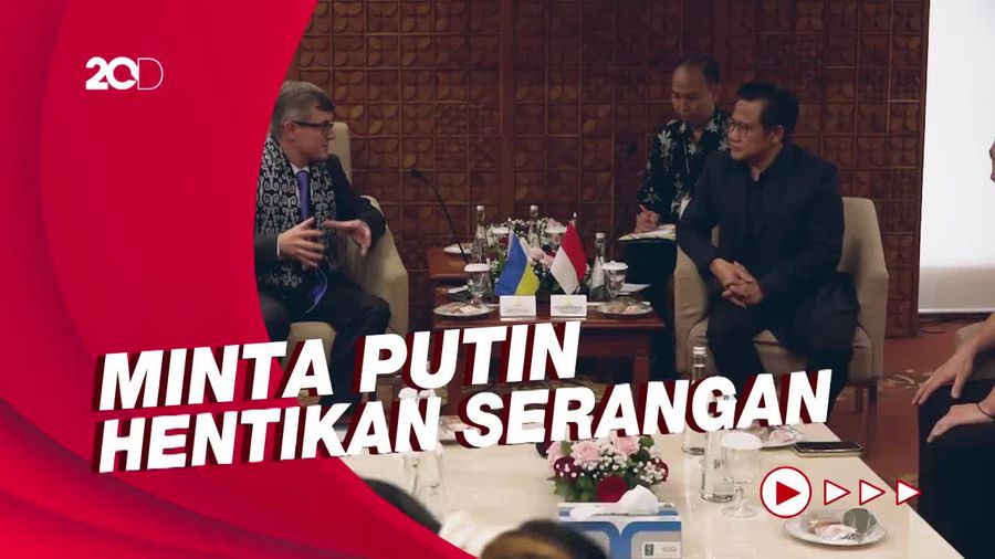 Bertemu Cak Imin, Dubes Ukraina Berharap G20 Jadi Sarana Perdamaian