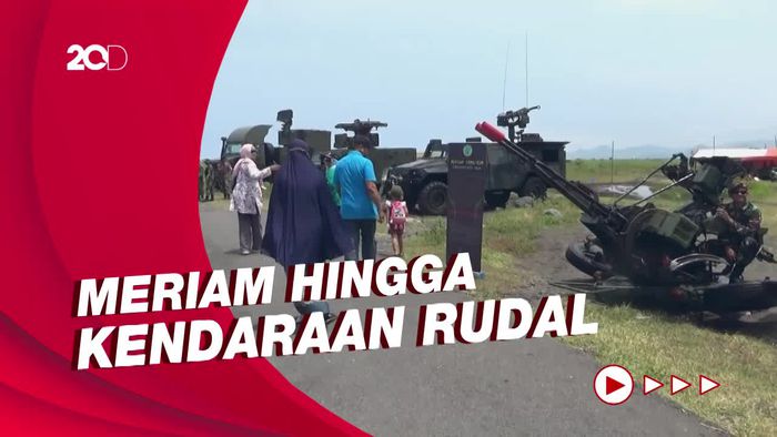 Senangnya Siswa di Lumajang Bisa Jajal Alutsista Arhanud