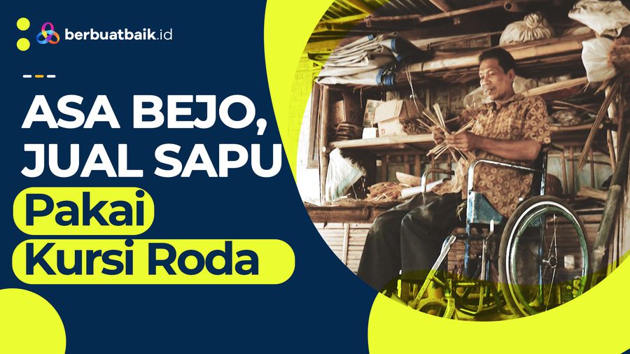 Asa Bejo, Jual Sapu Pakai Kursi Roda
