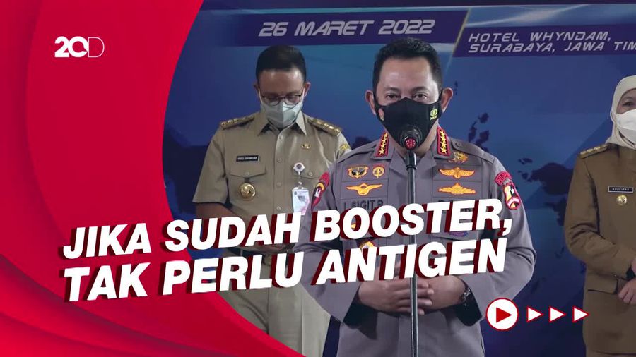 Kapolri Bicara Kemungkinan Antigen Jadi Syarat Mudik