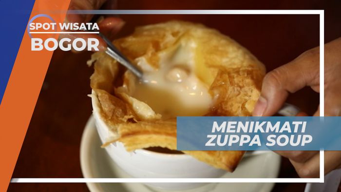 Menikmati Gurihnya Zuppa Soup di Kedai Bogor